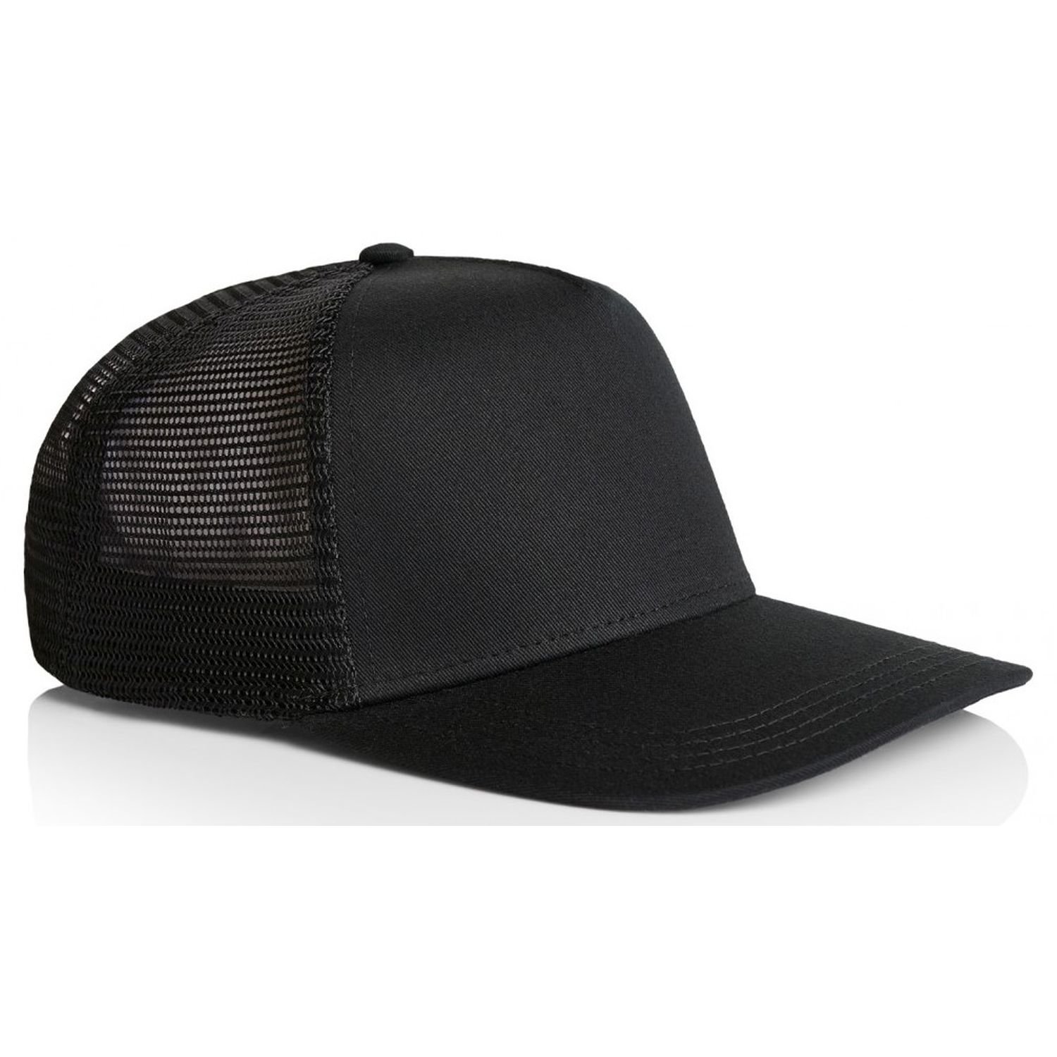 Truckers Cap Flat Peak Mesh Back