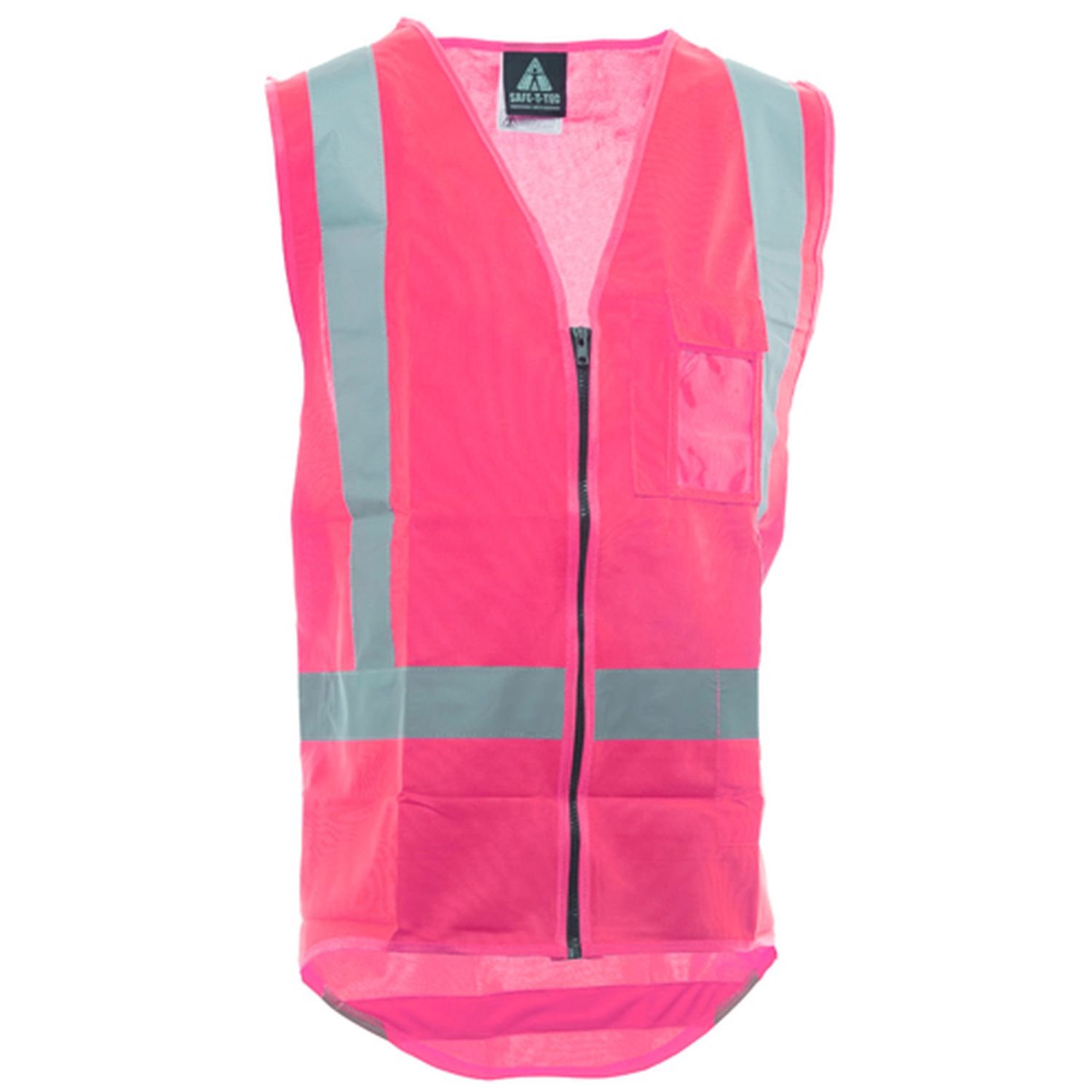 Hi Vis Day/Night Zip Safety Vest