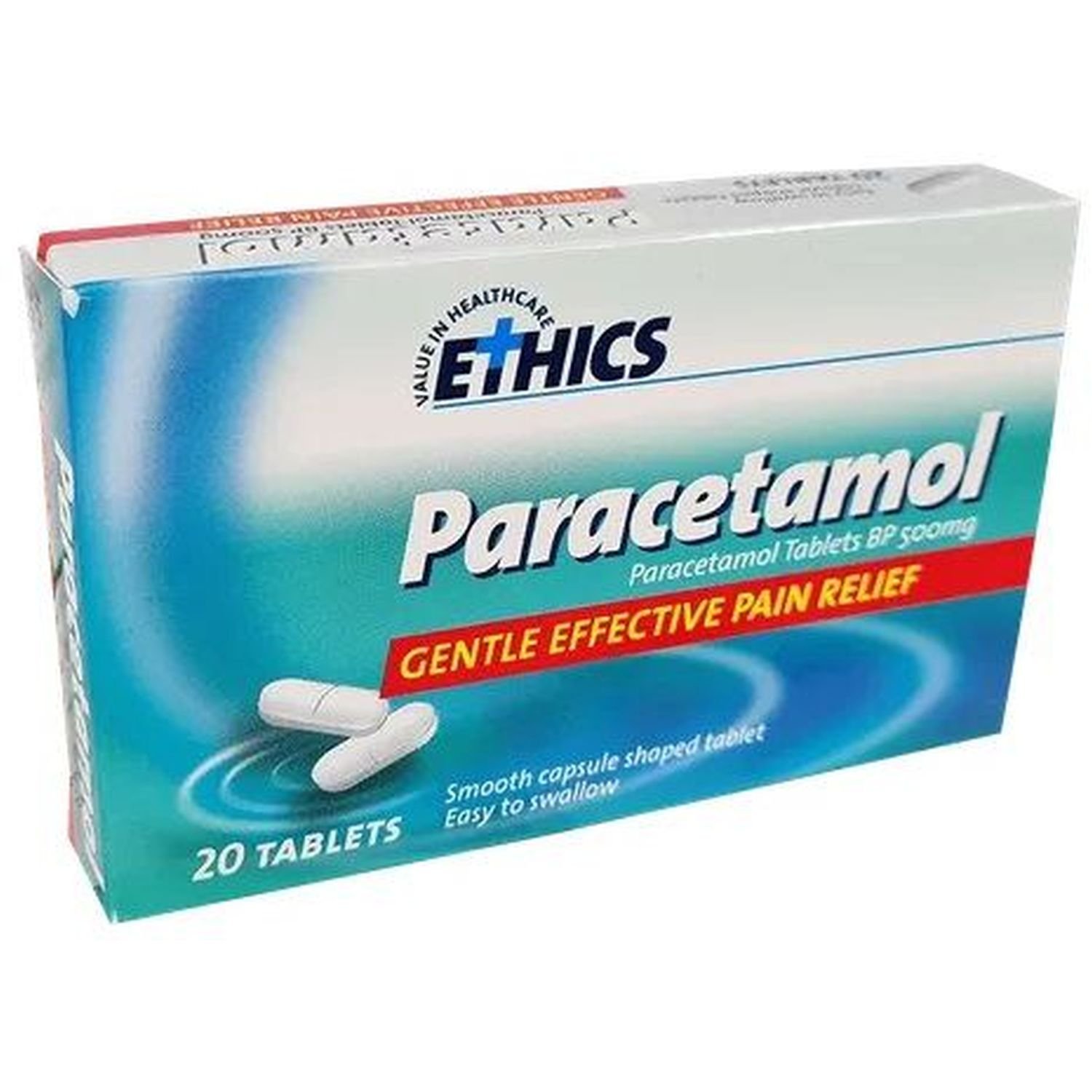 Paracetamol Capsule 500mg pkt 20