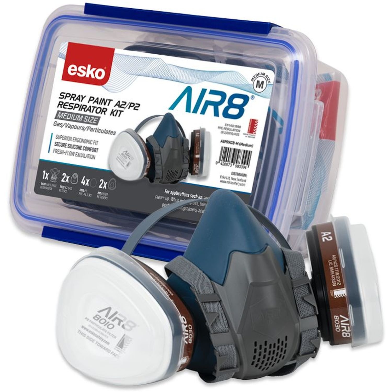 Air8 Spray Paint Respirator Kit