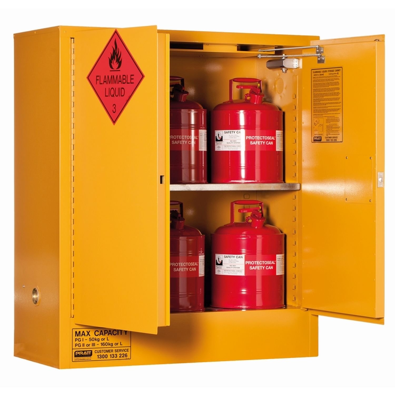 Dangerous Goods Storage Cabinet Class 3 Flammable Liquid