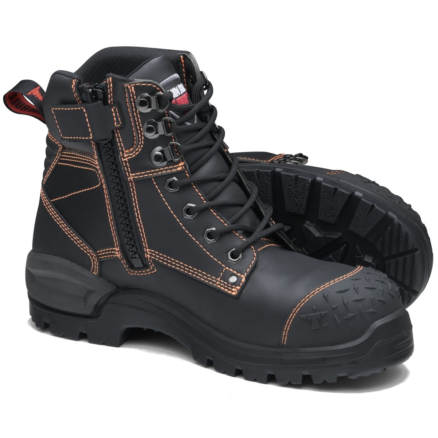 John Bull Wildcat 3.0 Lace Up Zip Side Boot with TPU Toe Guard