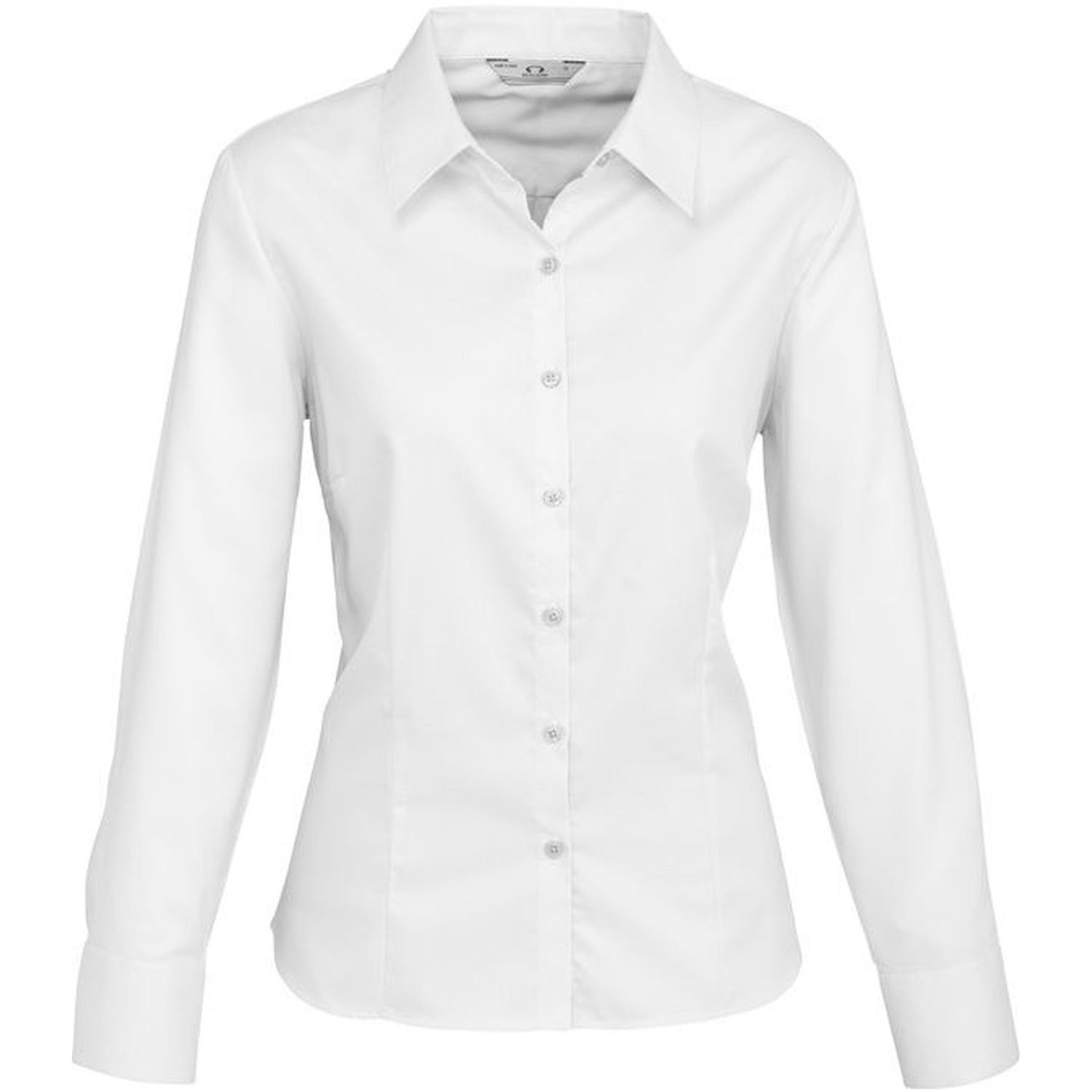 Ladies Long Sleeve Luxe 100% Cotton Shirt