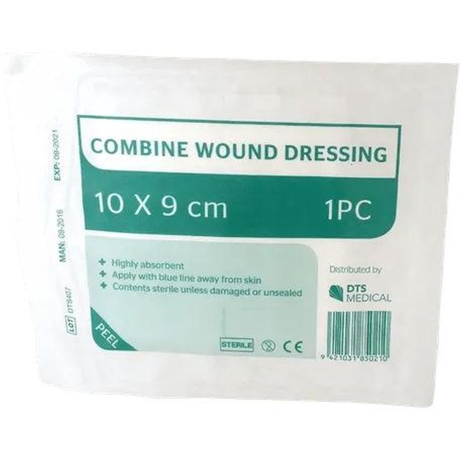 Combine Dressing 10cm x 9cm