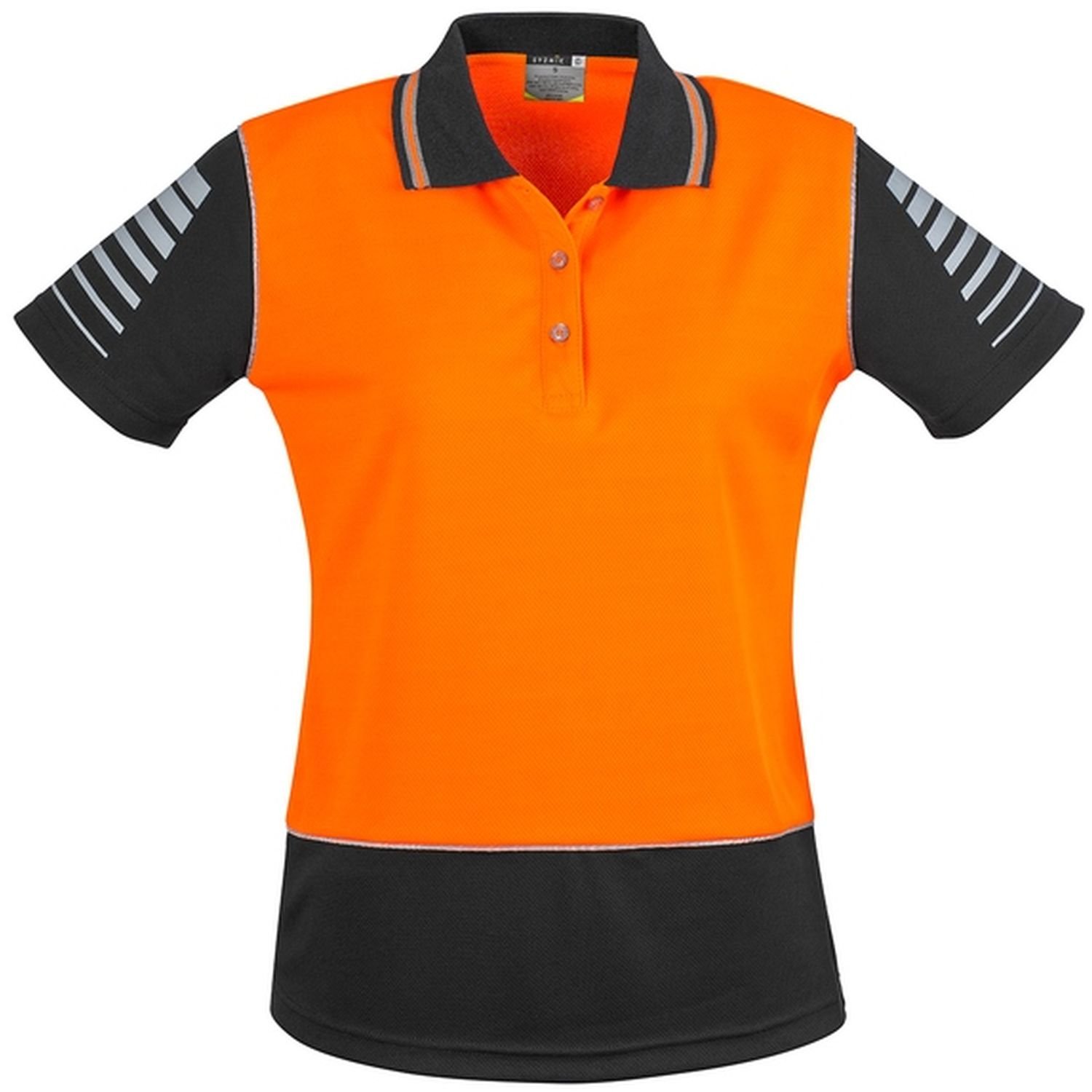 Syzmik Hi Vis Day Only Womens Zone Short Sleeve Polo