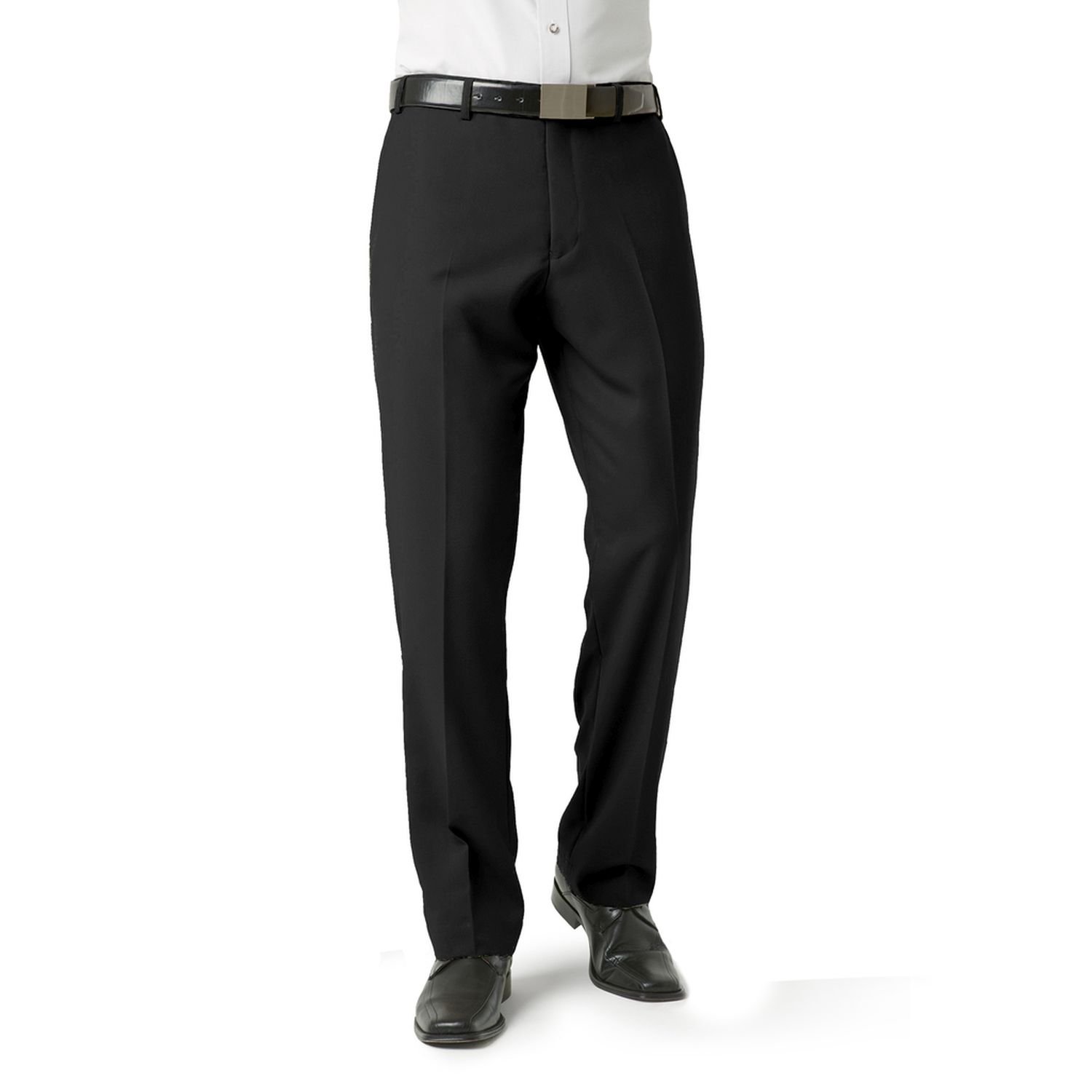 Mens Classic Flat Front Pant