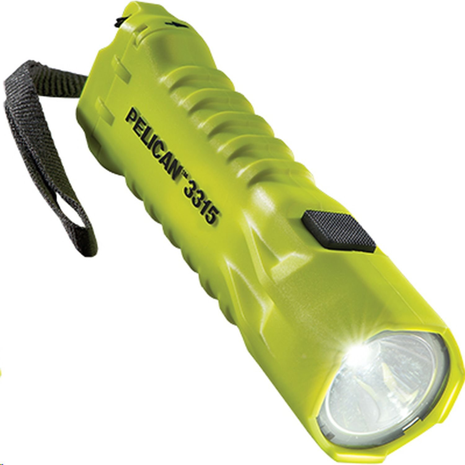 Pelican 3315 LED Intrinsically Safe Torch Yellow