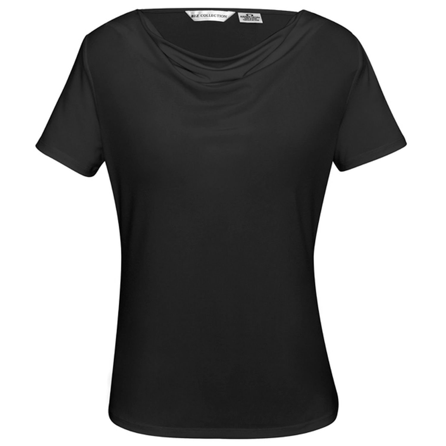 Ladies Ava Draped Neckline Shirt Top