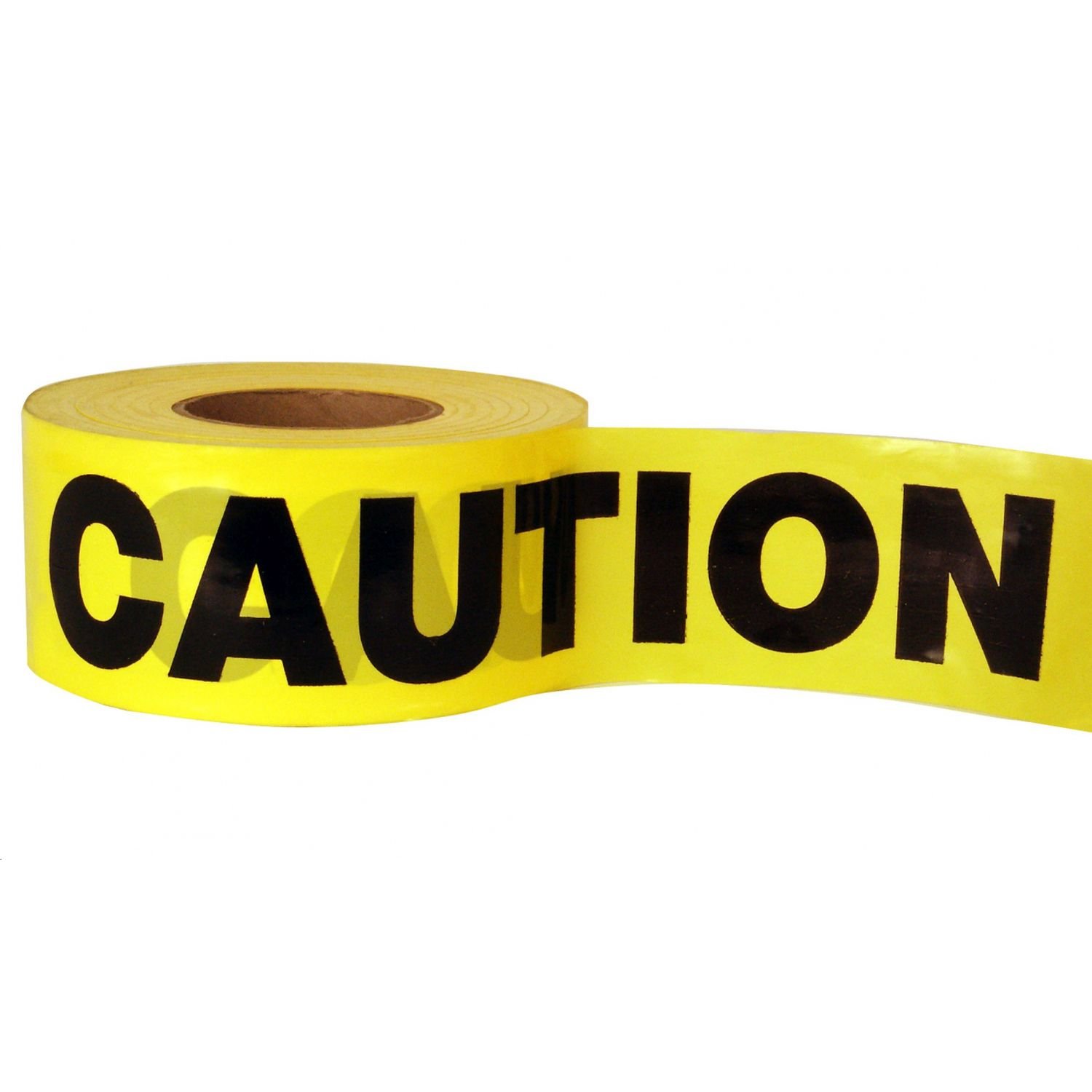 Barrier Tape Caution Yel/Blk 75mm x 250m