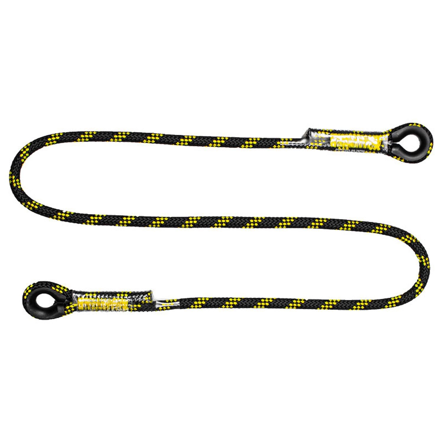 Zero Exact Rope Fixed Lanyard, No Shock Absorber - 2m