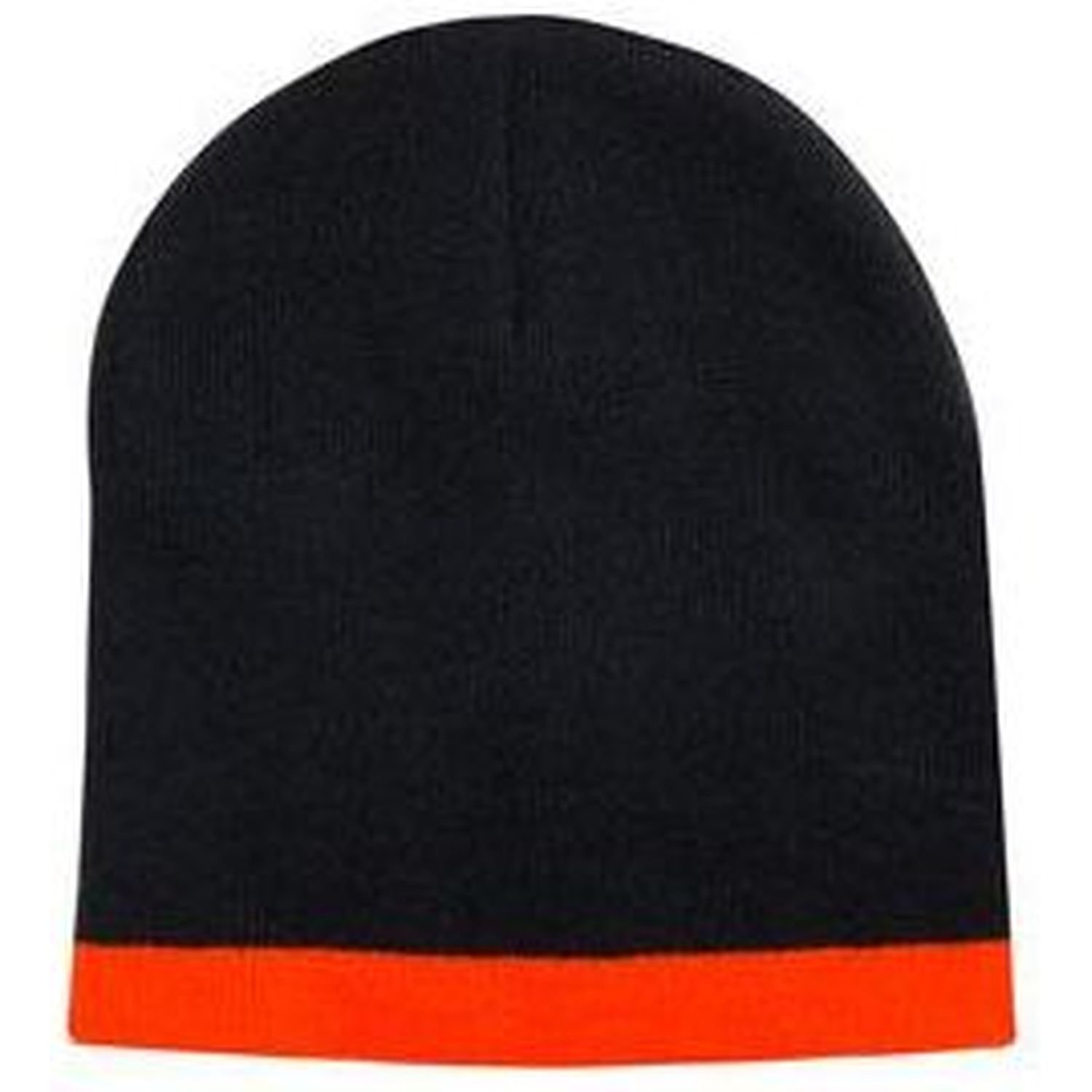 Acrylic Two Tone Roll Down Beanie