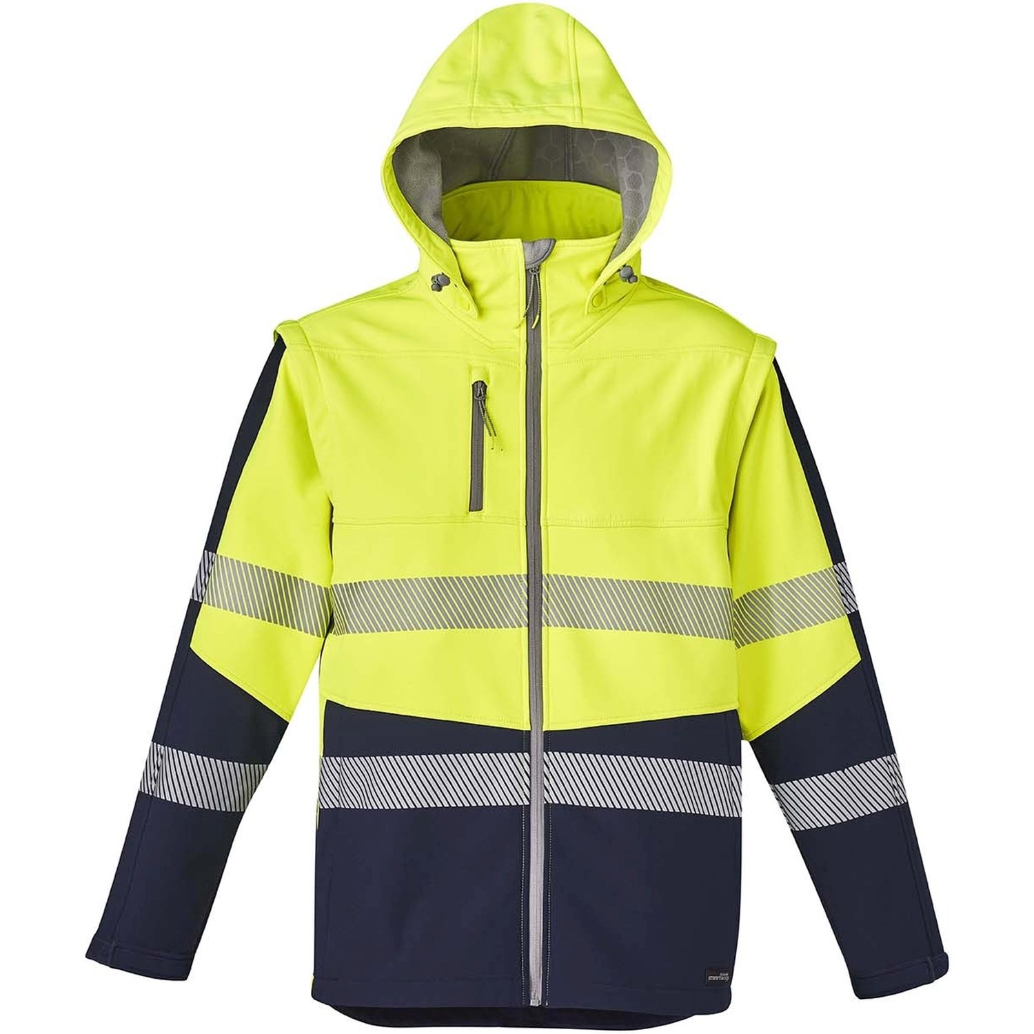 Syzmik Unisex Hi Vis Day/Night 2n1 Softshell Jacket