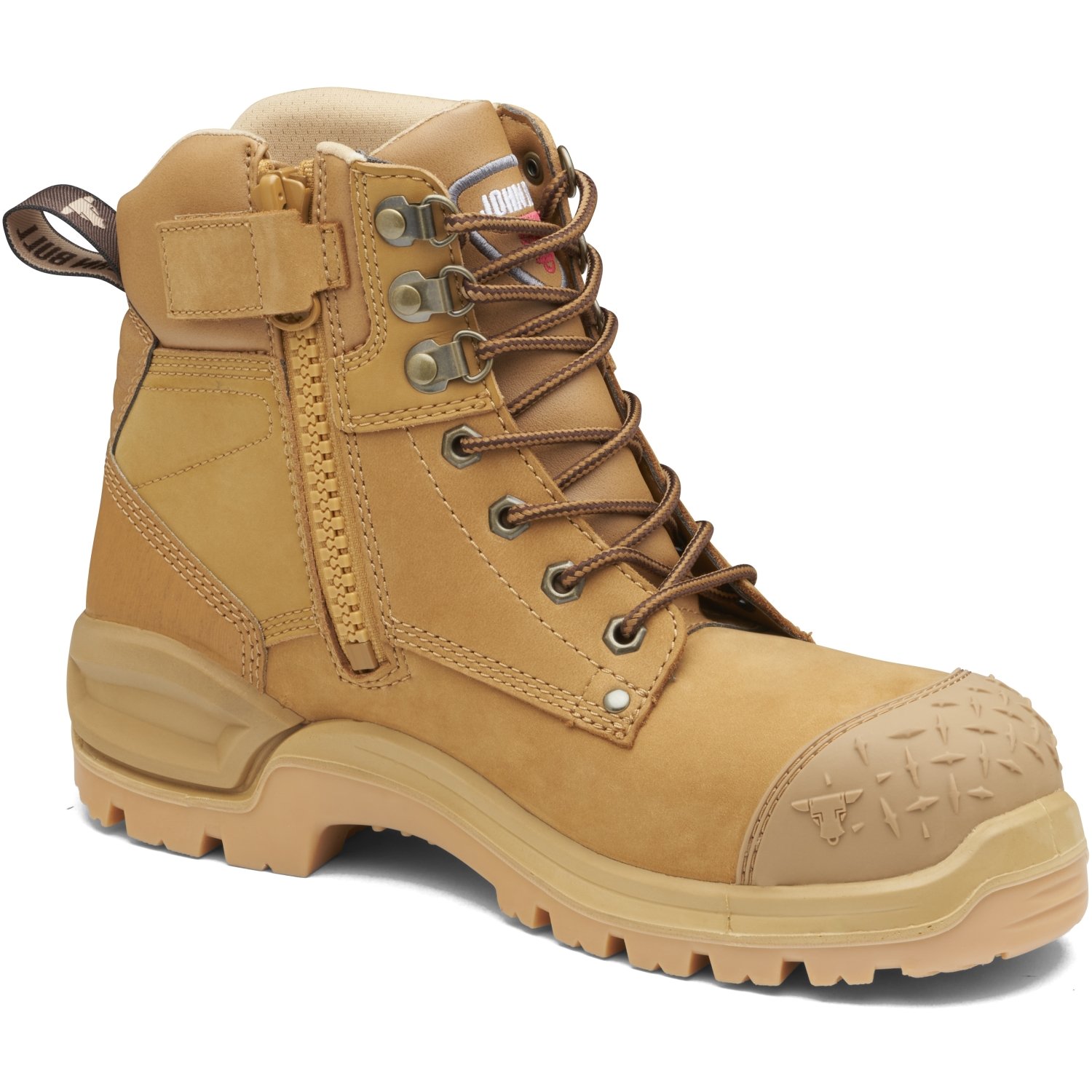 John Bull Buck 3.0 Lace Up/Zip Safety Boot with Toe Guard