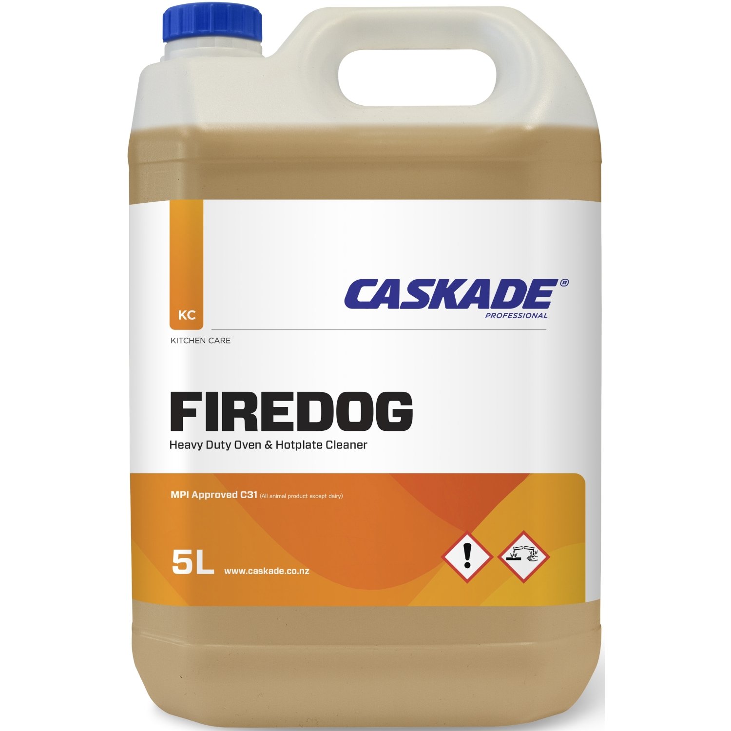 Firedog Oven & Grill Cleaner Caustic- 5L